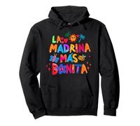 La Madrina Mas Bonita Godmother Gifts For Women Heart Pullover Hoodie