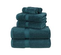 La Maison 100% Egyptian Cotton 600GSM Superior Towel Bale Set Hand Towel Bath Towel 6 Piece Super Soft Everyday Use (Jade)