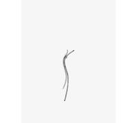 La Maison Couture Womens La Maison Couture Myriam Soseilos The Hitai Sho Sterling-Silver and Lab-Grown White Sapphire Earrings Black 1 Size