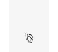 La Maison Couture Womens La Maison Couture Myriam Soseilos The Toki Ni Sterling-Silver and Lab-Grown White Sapphire Ring Black M