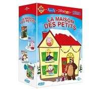 La Maison des Petits-Coffret : Sam Le Pompier-Volume 6 : Les préparatifs Pig-Peppa fête Masha et Michka-7-Tous sur la Glace + T'choupi à l'école-L'étoile de Noël [DVD]