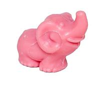 La Maison du Savon de Marseille - French Elephant Shaped Soap for Body Wash or Decoration - Green Tea Fragrance - 20g Novelty Bar