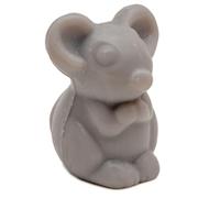La Maison du Savon de Marseille - French Mouse Shaped Soap for Body Wash or Decoration - Raspberry Fragrance - 20g Novelty Bar