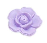 La Maison du Savon de Marseille - French Rose Shaped Soap for Body Wash or Decoration - Lavender Fragrance - 20g Novelty Bar