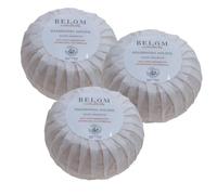 La Maison du Savon de Marseille - Natural Cleansing and Organic Solid Shampoo Bar - Belom Fragrance - All Hair Types - Long Lasting -100g - Set of 3
