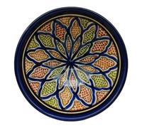 La Maison Unique 0904241002 Moroccan Moroccan Bowl Sauces Soup Sauces Ceramic Terracotta Diam. 17 cm