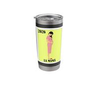 La Mama 2026 Promoted to First Time Mom Stainless Steel Insulated Tumbler