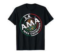 La Mama Mas Chingona Spanish Latinx Funny Mexican Saying T-Shirt