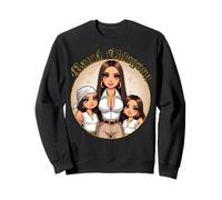 La Mama Mas Chula Cabrona Chingona Curvy Spanish Latina Mom Sweatshirt