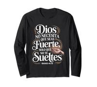 La Mano de Dios - Isaías 41:13 Long Sleeve T-Shirt