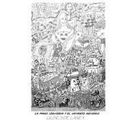 La mano izquierda y el universo ardiendo