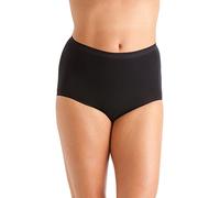 La Marquise 3 Pack of Womens/Ladies Lingerie/Underwear Comforts Maxi Briefs Black, 16