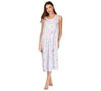 La Marquise Ladies 'Watercolours' Sleeveless Nightie 23364 Blue S-M