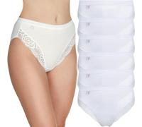 La Marquise Women's 6 Pack Lace High-Leg Brief