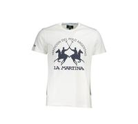 La Martina graphic-print cotton T-shirt - White M-XL