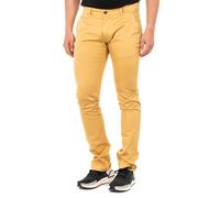 La Martina LMT014 Mens Chinese cut pants - Yellow Cotton - Size 30 (Waist)