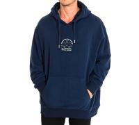 La Martina Mens Hoodie TYF603-FP533 - Blue Cotton - Size 4XL