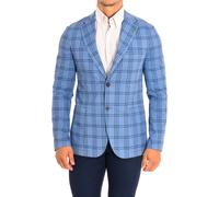 La Martina Mens Long-sleeved blazer with regular fit PMJA06-JQ028 man - Blue - Size EU 50