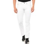 Straight Leg Trousers - male - La Martina - Slim Fit Jeans - White - W33 - Jeans W33