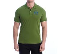 La Martina Men's Regular Fit Short Sleeve Polo YMP001-PK001 Green