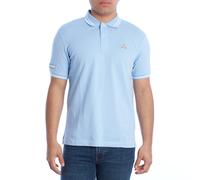 La Martina Mens Regular Fit Short Sleeve Polo YMP014-PK031 - Blue - Size Medium