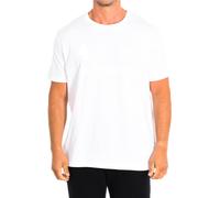 La Martina Mens Short Sleeve T-Shirt TMR309-JS206 - White Cotton - Size 3XL