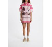 LA MARTINA Printed Cotton Chemisier Dress - Size: 4 - female