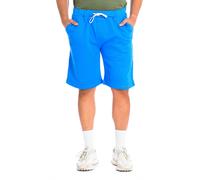 La Martina TMB003-FP221 Mens sports shorts - Blue Cotton - Size Medium