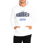 La Martina TMF323-FP225 Mens Hoodie - White Cotton - Size X-Large