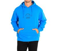 La Martina TMF603-FP533 Mens Hoodie - Blue Cotton - Size Small