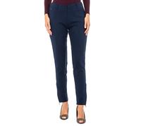 La Martina Womens Ottoman elastic pants type leggings LWT003 woman - Blue viscose - Size 30 (Waist)