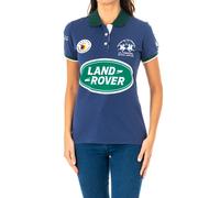 La Martina Womens short sleeve lapel collar polo shirt 2WP163 - Multicolour Cotton - Size X-Large