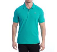 La Martina YMP002-PK001 Men's Slim Fit Short Sleeve Polo Shirt Green