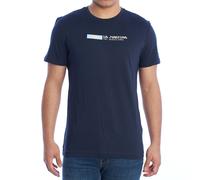 La Martina YMR314-JS206 Mens Regular Fit Short Sleeve T-Shirt - Blue - Size X-Large