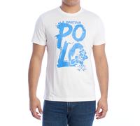 La Martina YMR323-JS206 Mens Regular Fit Short Sleeve T-Shirt - White - Size Large