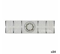 La Mediterránea Baroque Rectangular Plates, 30 x 8 x 2 cm (Pack of 24) (30 x 8 cm)