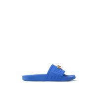 La Medusa Rubber Sliders - male - Versace - Sliders - Blue - 7 UK - Shoes 7 UK
