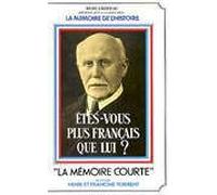 La mémoire courte [VHS]