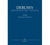 La Mer (Study Score) Orchestra Music Debussy Baerenreiter Germany