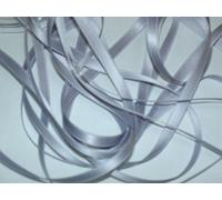 La Mercerie 22355-0006-0030 Satin Ribbon, Fabric, 0030 Grey, 25 m x 6 mm