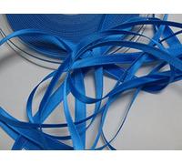 La Mercerie 22355-0006-0083 Satin Ribbon, Fabric, 0083 Blue, 25 m x 6 mm, Metre