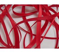 La Mercerie 22355-0050-0020 Satin Ribbon Fabric 0020 Red 25m x 50mm