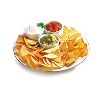 La Mexicana Triangle Salted Plain Tortilla Chips - 12x500g