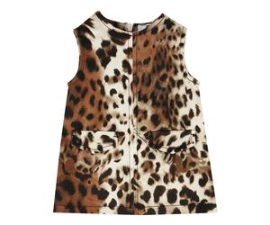 La Mia Bambina abito in raso di cotone stampato - male - Elisabetta Franchi - Dresses - Multicolor - 18 M | 86 CM - Kids 18 M | 86 CM