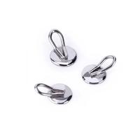 LA MIERE 10Pcs Dental Orthodontic Lingual Button Braces Bondable Lingual Buttons With Traction Hooks, Mesh Base (Traction Hook Round)