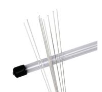 LA MIERE 10Pcs Lingual Retainer Wire Stainless Steel, Flat Straight Twist Wires, 010-032