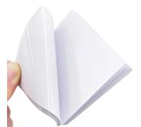 LA MIERE 50 Sheets High-Glass Finish Dental Mixing Pads 2 Sides Paper 3"x3", Disposable Lab Mixing Papers Poly Coated, Disposable Mix Paper, Poly Pads