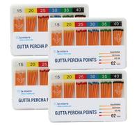 LA MIERE Dental Gutta Percha Points .02 Taper, #15-40, 120P, 4PKs