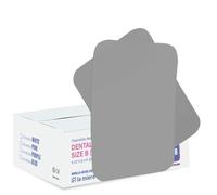 LA MIERE Disposable Tray Liners, Sanitary Covers for Size B Dental, Surgical, Medical Tray, Tattoo Table Station, Aesthetician Supplies, Single Use Paper Sheets 8.5" x 12.25", 1000 Pack, Gray