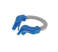 LA MIERE Narrow Dental Sectional Matrix Ring Clamp Spring Clip, Autoclavable Nickel Titanium Orthodontic Clamp Rings, Sectional Contoured (R6 Dark Blue 1PCS)
